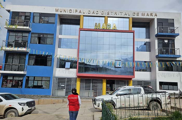 Contraloría detecta que obra de agua potable y saneamiento fue direccionada a favor de Consorcio Cusco, en Mara